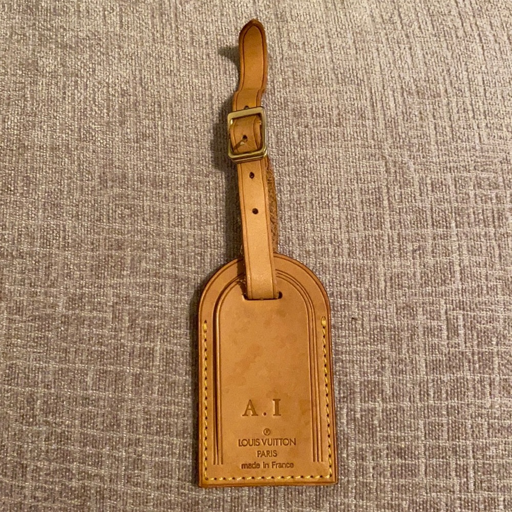 Louis Vuitton luggage tag